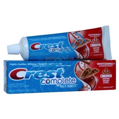 Crest Complete Multi-Benefit Whitening + Cinnamon Expressions